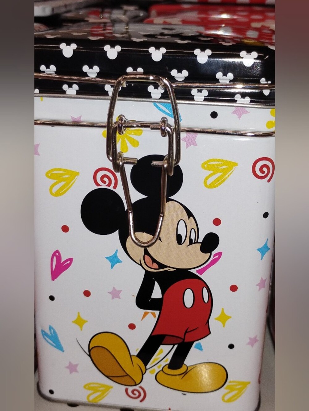 Disney Mickey Mouse Tin Storage Canister